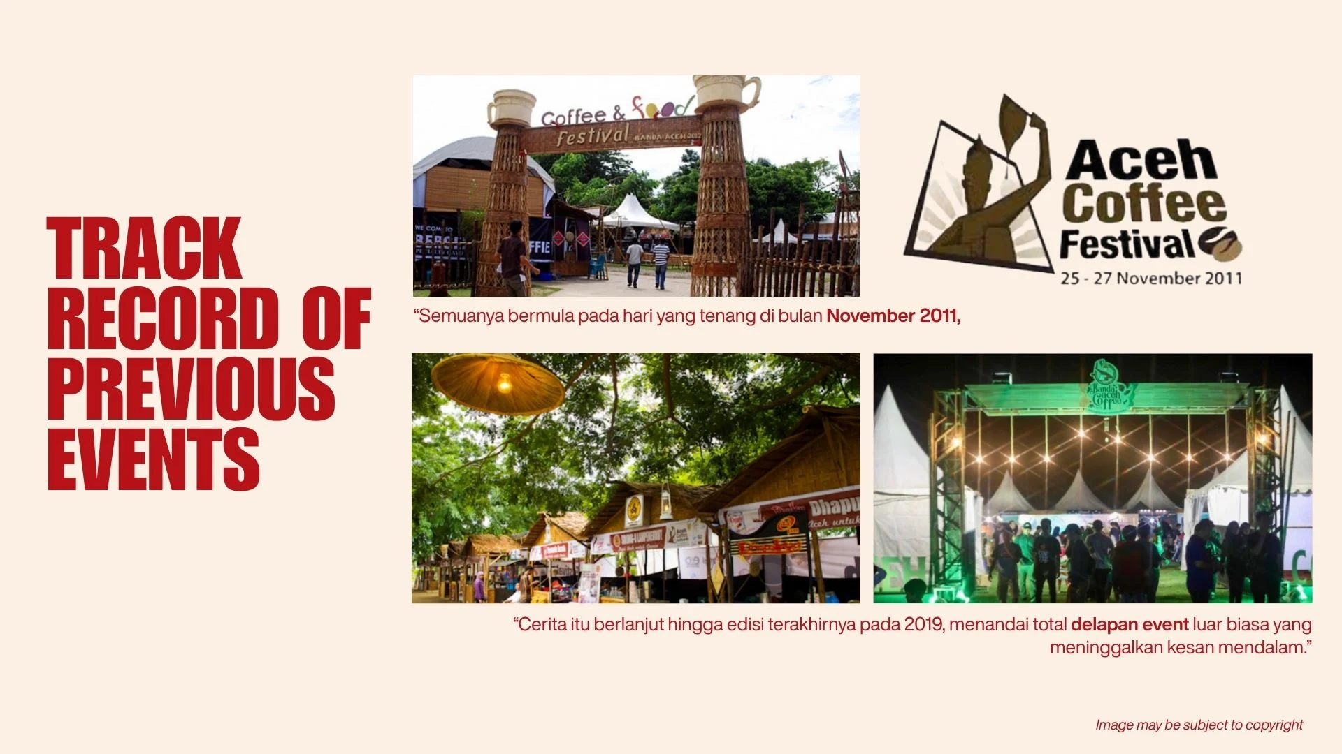 Banda Aceh Colossal Coffee Experience